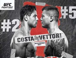фото - Прямая трансляция UFC Fight Night 196: Коста – Веттори. Смотреть онлайн