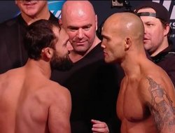 фото - Видео взвешивания перед UFC 181: Хендрикс–Лоулер II, Петтис–Мелендес