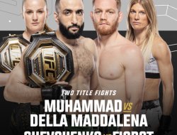 фото - Полный кард UFC 315: Мухаммад–Делла Маддалена, Шевченко–Фьоро. Все бои шоу 11 мая
