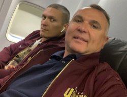 фото - Деревянченко о бое с Головкиным, Усик на пути в Чикаго, Шварценеггер о бое Емельяненко–Кокляев — соцсети