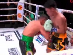 фото - Экс-чемпион Ньомтронг нанёс дебютное поражение Тойогону: видео