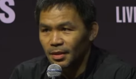 Спасибо, что приняли. Заявления Пакьяо и Барриоса Спасибо, что приняли. Заявления Пакьяо и Барриоса