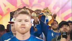 Канело отобрал титул у Скулла Канело отобрал титул у Скулла