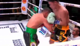 Экс-чемпион Ньомтронг нанёс дебютное поражение Тойогону: видео