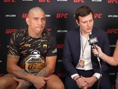 Перейра сломал ногу об Анкалаева. А теперь хочет драться в хэвивейте - фото