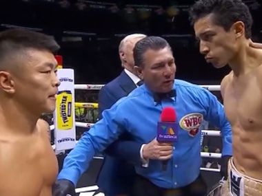 Хегай не сумел отобрать титул у Эспиносы: видео - фото