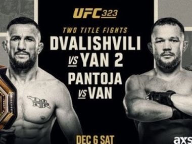 Прямая трансляция UFC 323: Двалишвили – Ян 2. Смотреть онлайн - фото