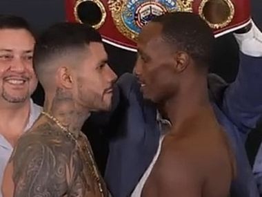 Состоялось взвешивание шоу Golden Boy: Барбоса-Симмс - фото