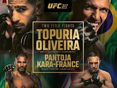 Прямая трансляция UFC 317: Топурия – Оливейра. Смотреть онлайн Прямая трансляция UFC 317: Топурия – Оливейра. Смотреть онлайн - фото