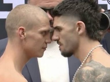 Цзю и Зерафа прошли взвешивание перед боем: результаты - фото