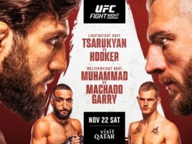 Полный кард UFC Катар: Арман Царукян – Дэн Хукер. Все бои шоу 22 ноября - фото
