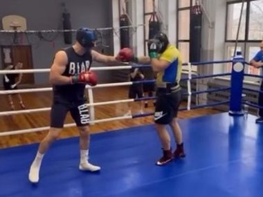 Грядёт камбэк? 49-летний Кличко показал спарринг с Ловчинским: видео - фото