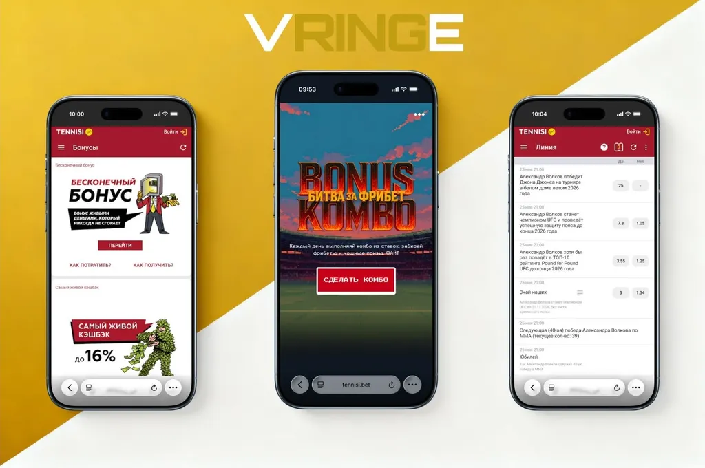 Лучшие букмекерские конторы: БК Тенниси Бет