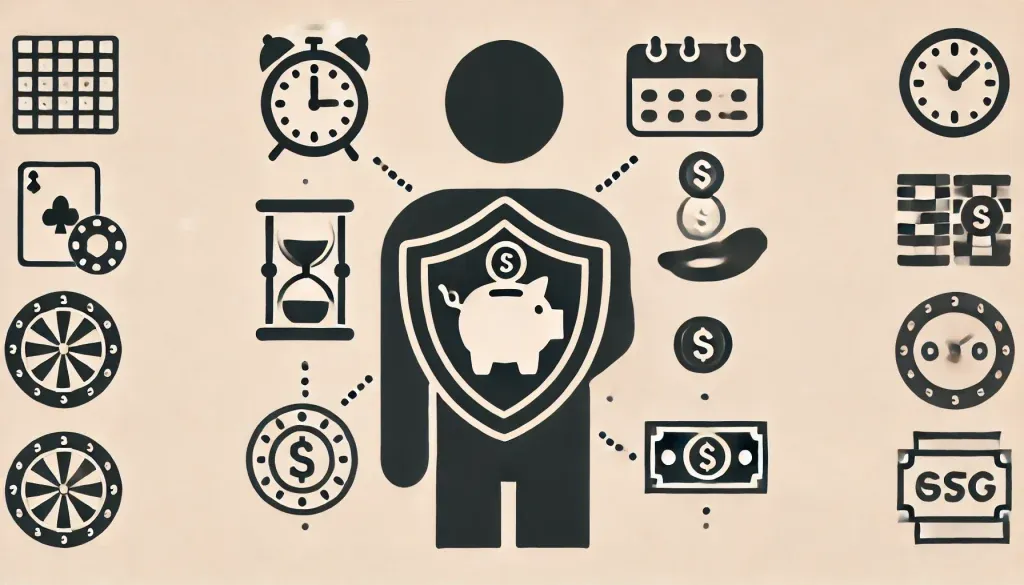 DALL·E-2024-10-20-18.40.32-A-simple-minimalistic-image-showing-a-person-holding-a-shield-with-symbols-such-as-clocks-money-and-a-piggy-bank.-There-should-be-absolutely-no-te-1024×585-1