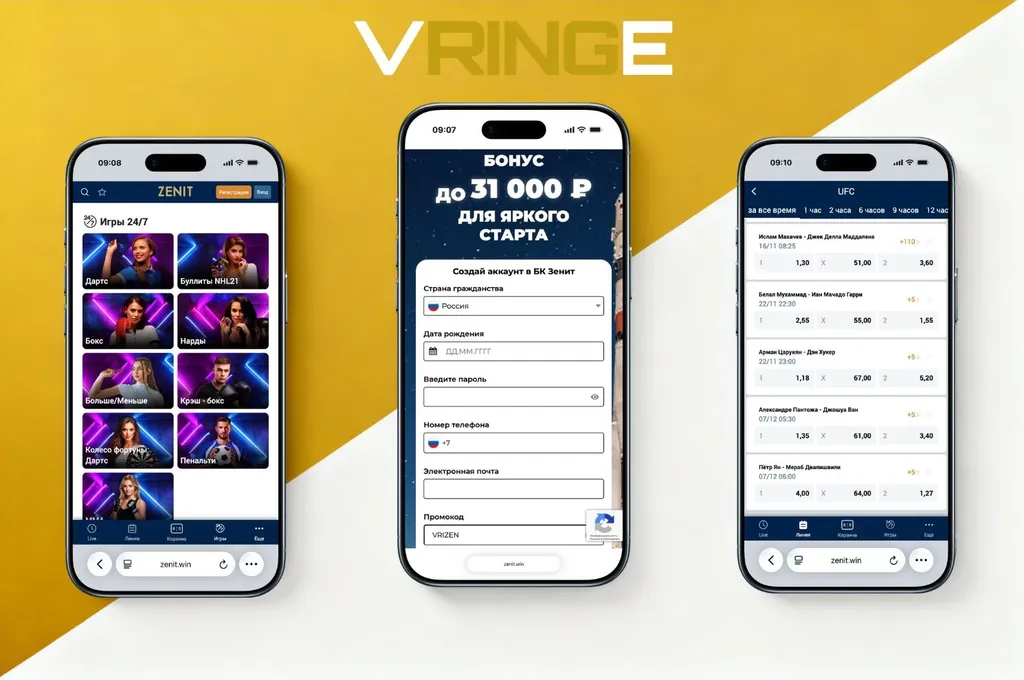 Лучшие букмекерские конторы: БК Зенит