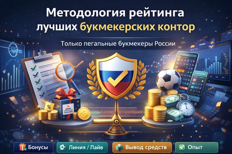 Методология рейтинга лучших букмекерских контор