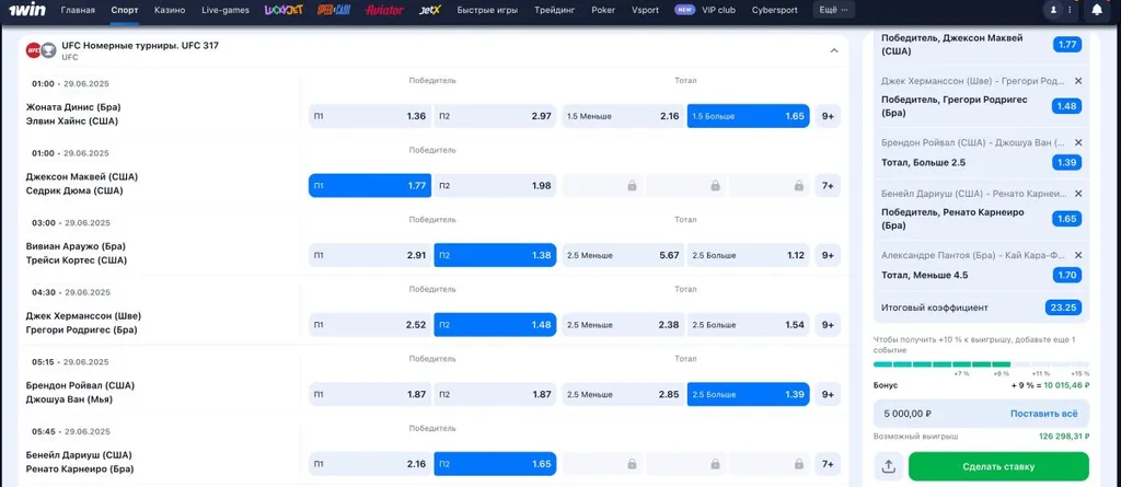 линия, роспись и коэффициенты