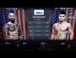 фото - Видео боя: Си-Эм Панк — Микки Галл