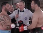 50-летний Арслан побил Акосту и завоевал интернациональный пояс: видео
