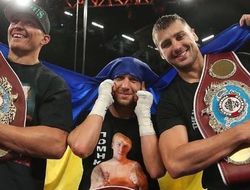 фото - «Мы чемпионы»: Усик, Ломаченко, Гвоздик — видео