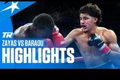 Ксандер Зайас – Абасс Барау. Видео лучших моментов боя за объединение титулов