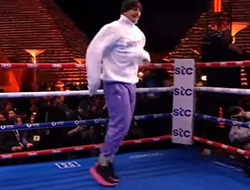 фото - Усик и Фьюри провели открытую тренировку перед реваншем: видео