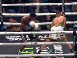 фото - Новое имя в полусреднем дивизионе! Зацените нокаут  — видео