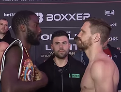 фото - Околи–Лайт, Кларк–Дину. Взвешивание в Манчестере — результаты, видео