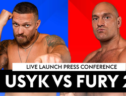 фото - Усик и Фьюри официально объявляют о реванше: прямая трансляция пресс-конференции