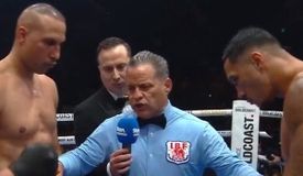 Опетая нокаутировал 40-летнего нокаутёра: видео