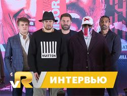 фото - Пресс-конференция Усика и Чисоры: видео (с переводом)