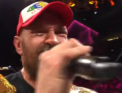 фото - Песня Тайсона Фьюри после победы над Уайлдером — пронзительный британский вокал: видео