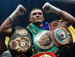 фото - Усик по-прежнему абсолютный чемпион: Беллью нокаутирован в Манчестере