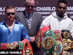 фото - Канело Альварес и Джермелл Чарло встретились в LA: видео, комментарии