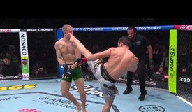 Махачев прошёл Гэрри. Видео лучших моментов UFC 330