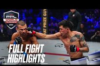 Джексон усыпил Корешкова, Джин срубил Берхамова. Видео нокаутов и сабмишена PFL 2025 WT 1