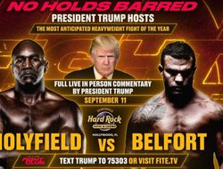 фото - Прямая трансляция: Эвандер Холифилд – Витор Белфорт. Смотреть онлайн