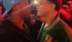 Грядёт унификация? Новоявленные чемпионы сошлись в битве взглядов: видео