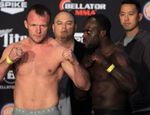 Видео взвешивания Bellator 133: Александр Шлеменко – Мелвин Манхуф