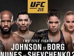 UFC 215: расширенное видеопревью к боям Джонсон–Борг и Нуньеш–Шевченко II