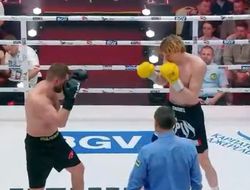 фото - Лапин удосрочил Булмейстарса в главном событии шоу Усика