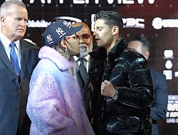 фото - Дэвис-Гарсия. О чём ещё говорили на пресс-конференции — цитаты боксёров