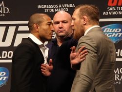 фото - Видео: Алдо vs. Макгрегор, Раузи vs. Коррейя – лицом к лицу в Рио