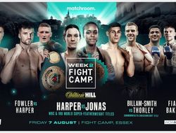 фото - "Бойцовский лагерь" Эдди Херна: Харпер - Джонас, Фаулер, Биллэм-Смит. Анонс, файткард и трансляция