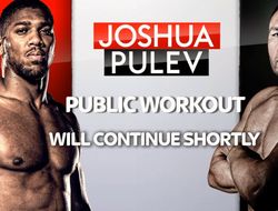 фото - Публичные разминки Энтони Джошуа и Кубрата Пулева — трансляция