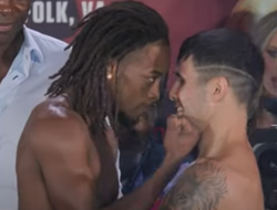 фото - О, ужас! Лемос с треском провалил взвешивание, но Дэвис рвётся в бой: результаты, видео