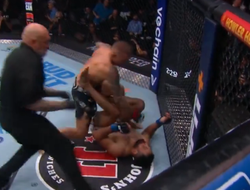 фото - Порье жёстко срубил Сен-Дени на UFC 299. Реакция бойцов ММА