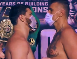 фото - Арсланбек Махмудов и Мариуш Вах взвесились перед боем: видео