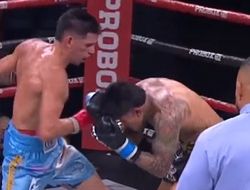 фото - Верон ронял, перебил Вилью, а Цэндбаатар прошёл Монтойю: видео