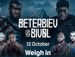 фото - Прямая трансляция взвешивания Артура Бетербиева и Дмитрия Бивола